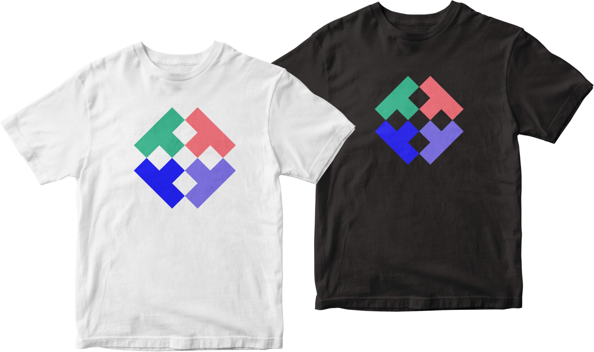 Set of T-shirts with Logo
